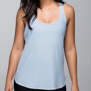 Lululemon blue singlet tank